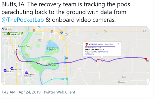 The PocketLab Weather Balloon Sensor