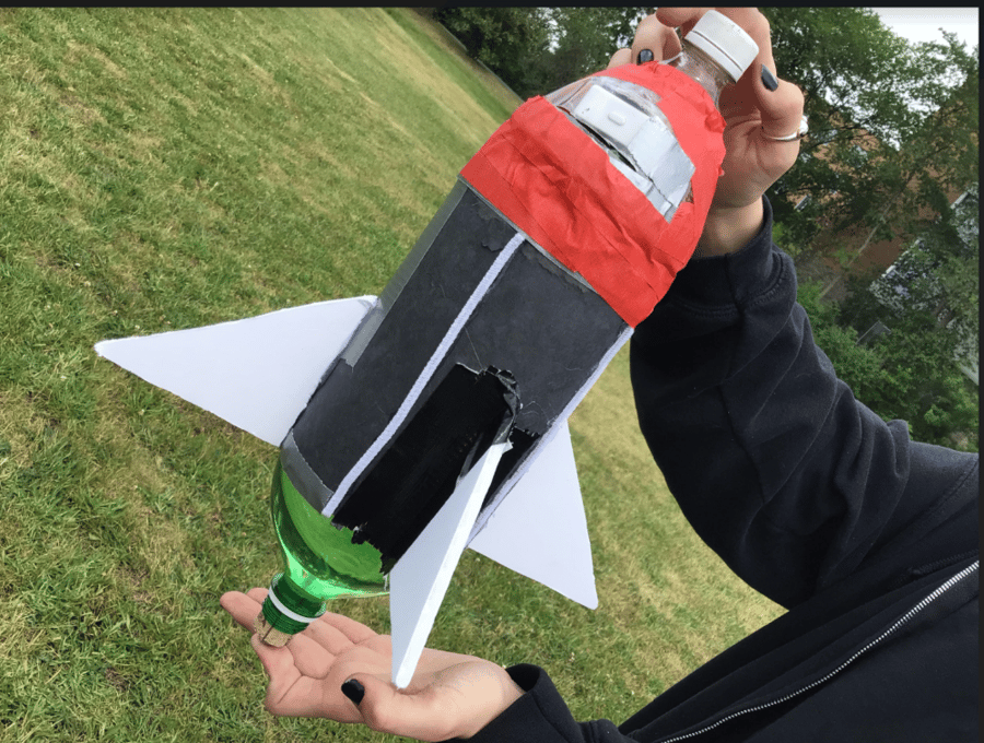 Exploring STEM with Water Rockets at St-Lambert Intl. High School