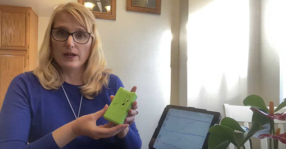 Teaching Indoor Air Pollution Using Real-Time Data