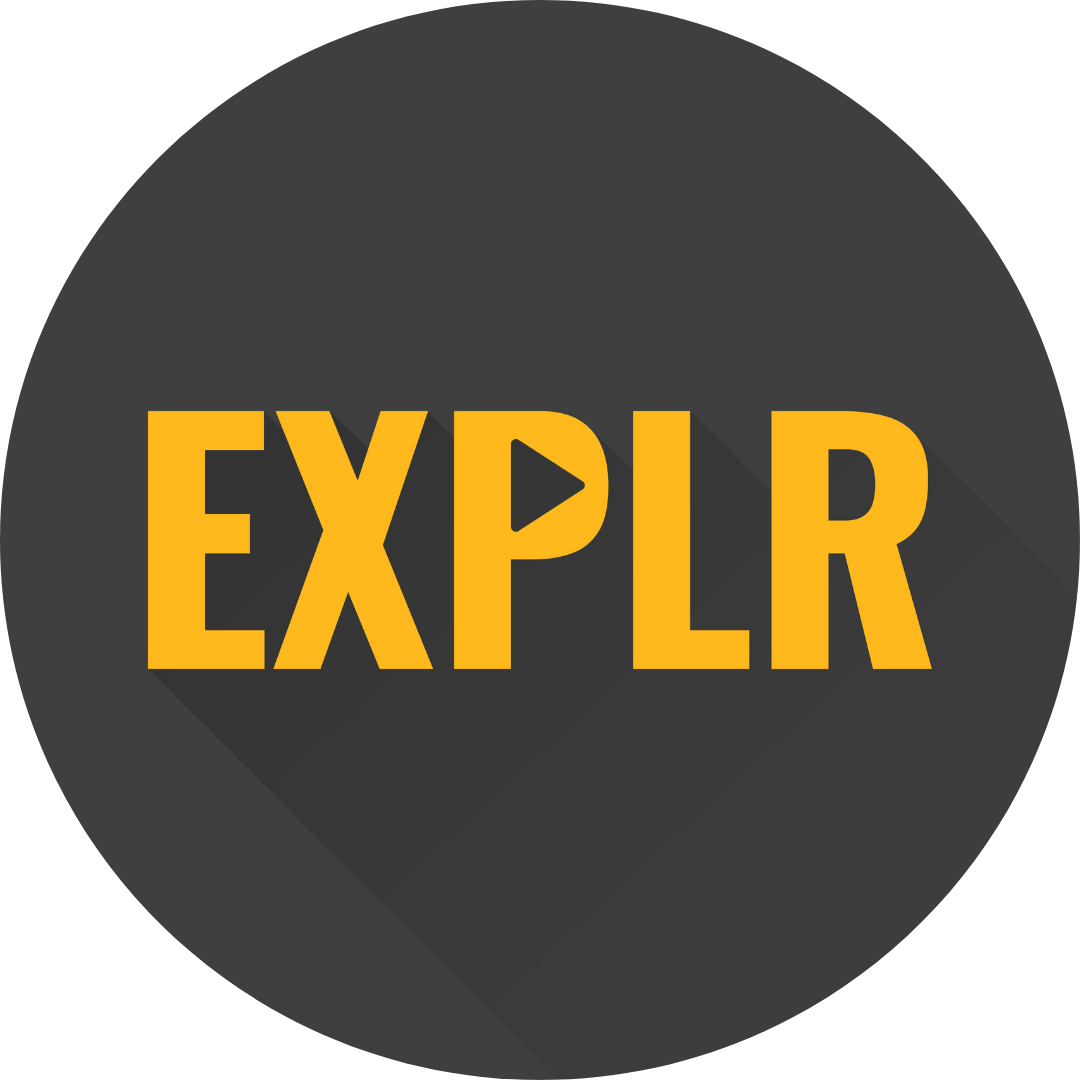 Logo_transparent yellow EXPLR Logo